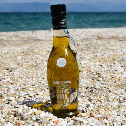 KORVEL Greek Extra Virgin Olive Oil with Truffle - 8.45 fl oz