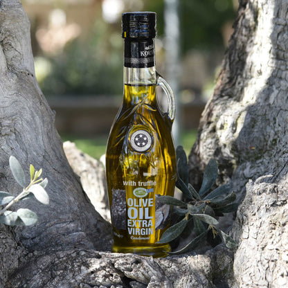 KORVEL Greek Extra Virgin Olive Oil with Truffle - 8.45 fl oz