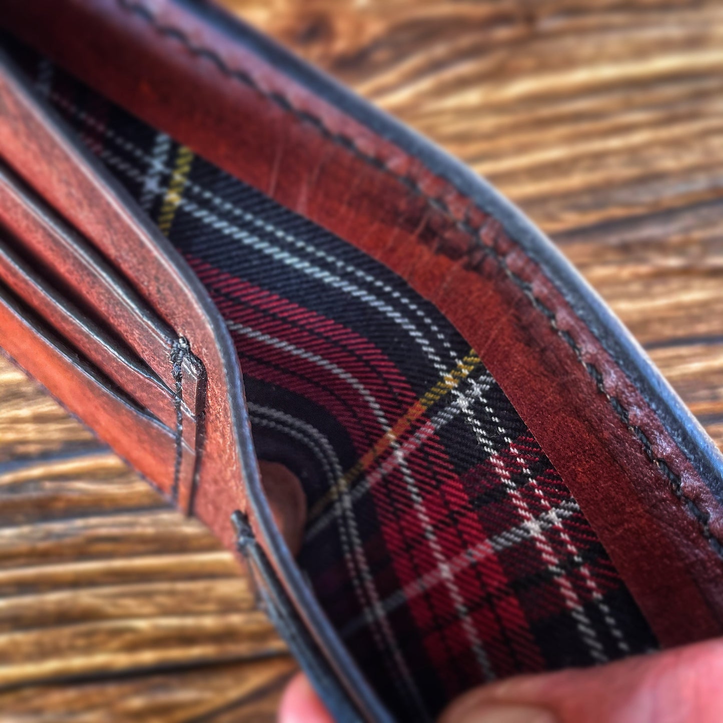 The Standard Leather Bi-Fold Wallet