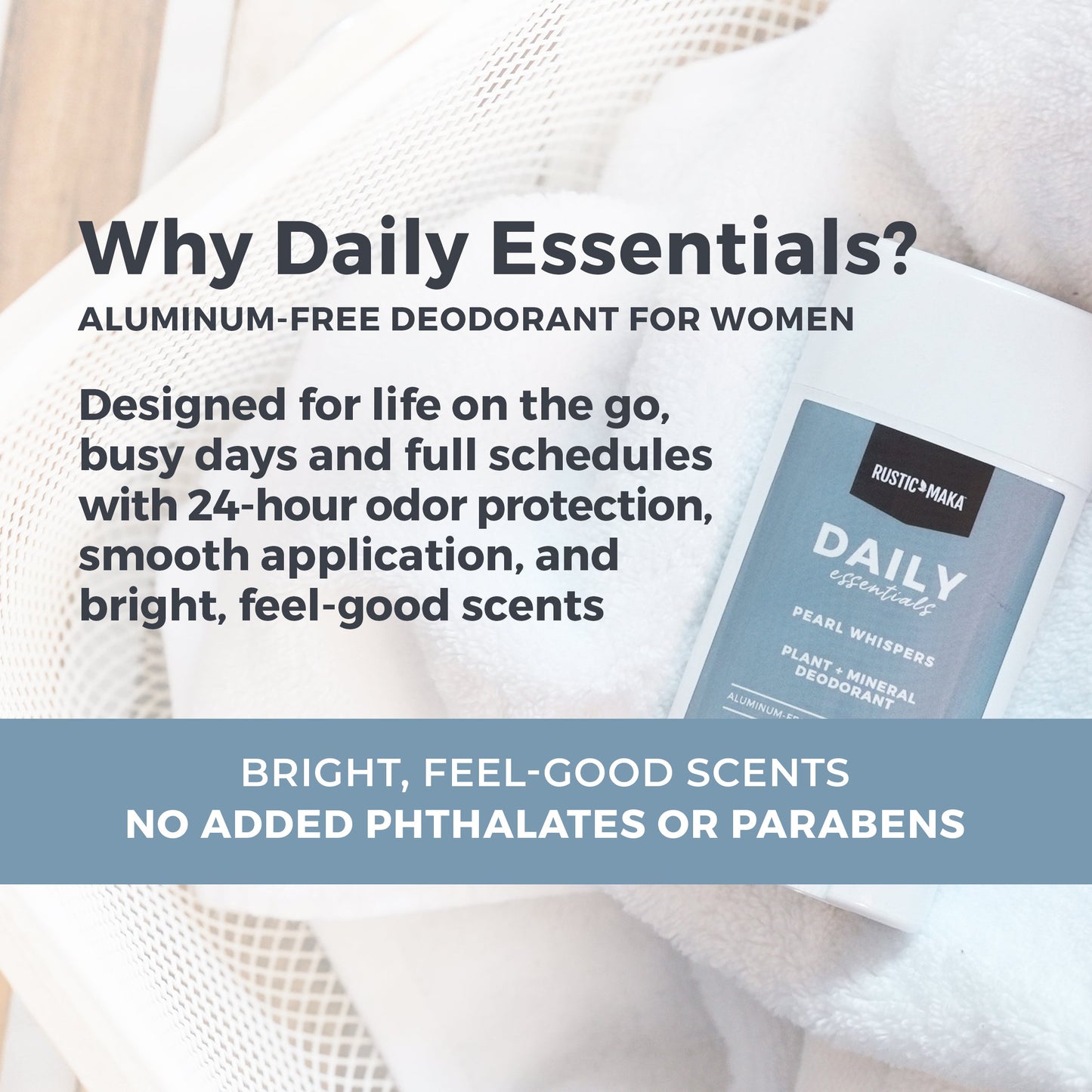 PEARL WHISPERS Natural Deodorant
