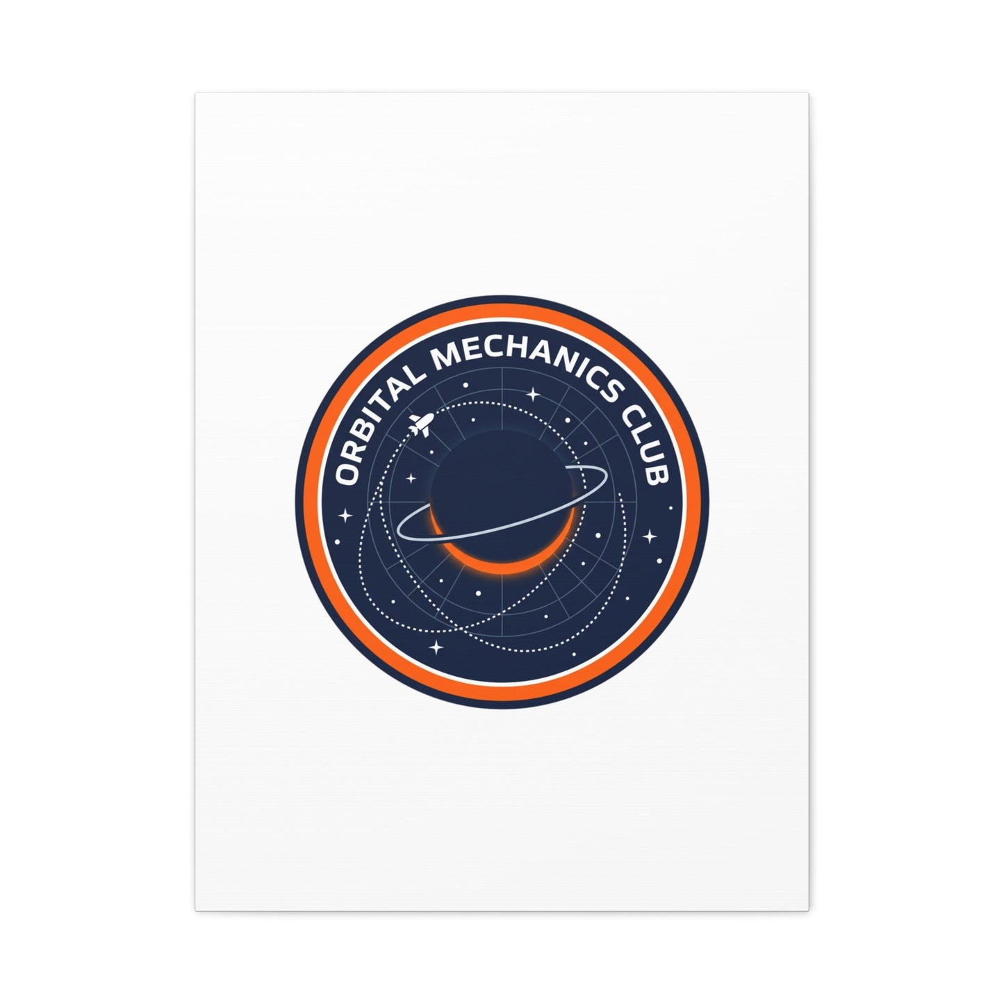 Orbital Mechanics Club Canvas | mission patch, space science