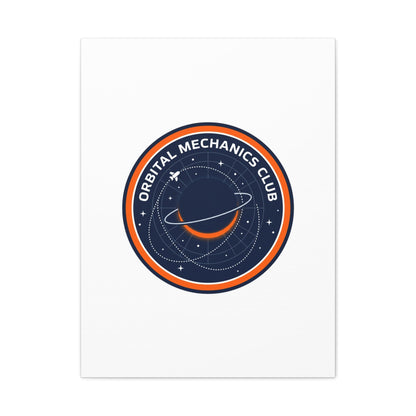 Orbital Mechanics Club Canvas | mission patch, space science