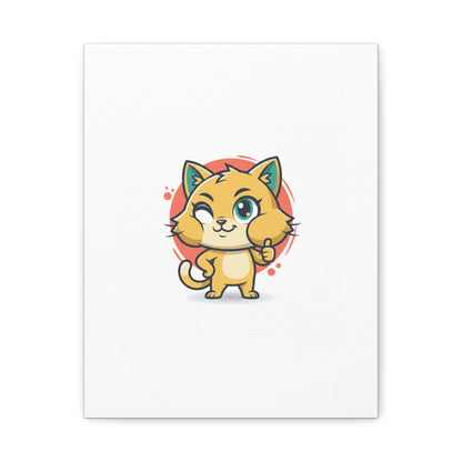 Cheeky Rodent Art Print | Rodent-Core Cute Rat/Mice Wall Canvas