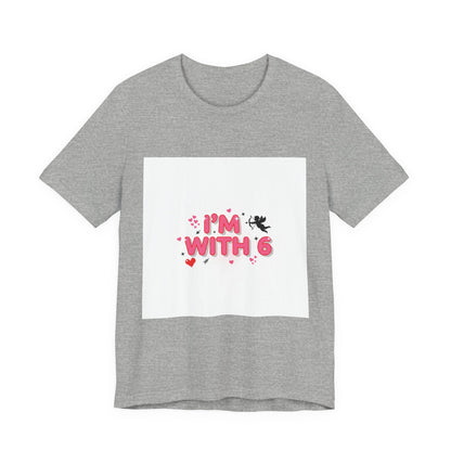Valentine's I with 6 for 7 grid Tee