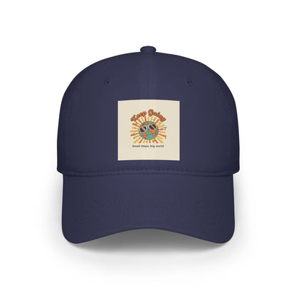 Keep Going: Small Steps, Big World Motivational Cap