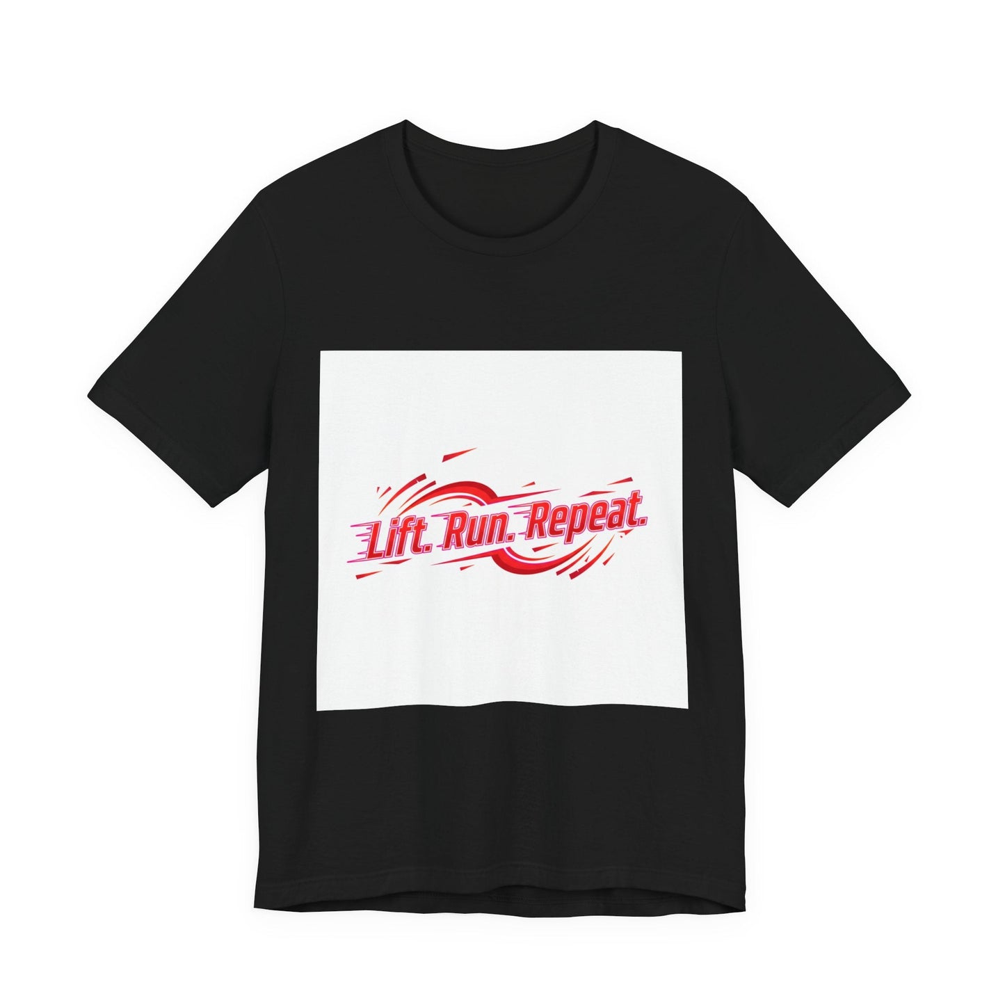 Lift Run Repeat Tee | fitness shirt, gym motivation