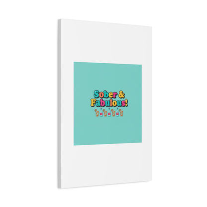 Sober & Fabulous! Canvas | Dry January, Mocktail Trend