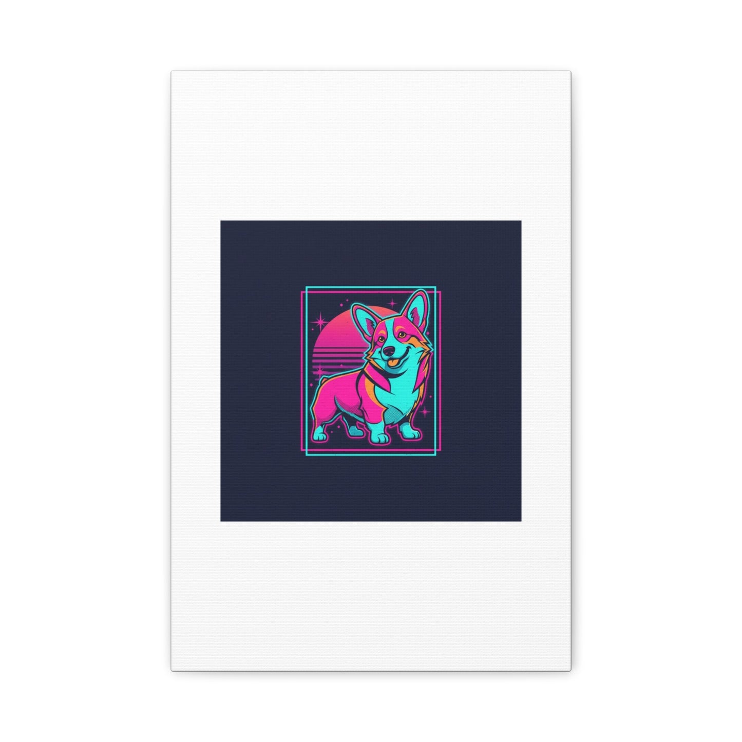 Platonic Love Corgi Canvas | Friendship Valentine, Galentine’s Wall Art