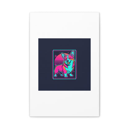 Platonic Love Corgi Canvas | Friendship Valentine, Galentine’s Wall Art