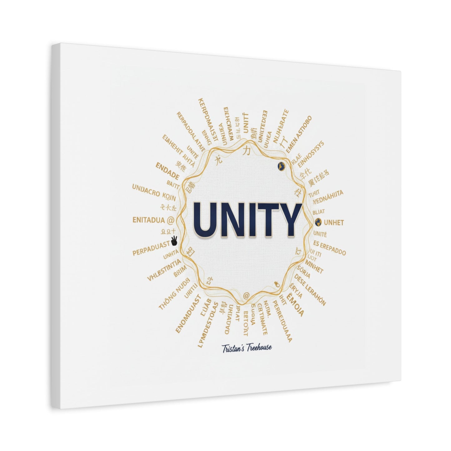 UNITY Canvas, Matte Stretched 1.25" | Dry January sober curious decor