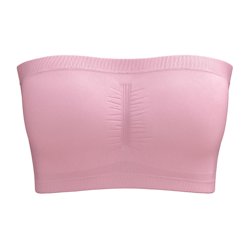Invisible Seamless Strapless Bra - Back-Slimming & Anti-Exposure Bralette (S-6XL)