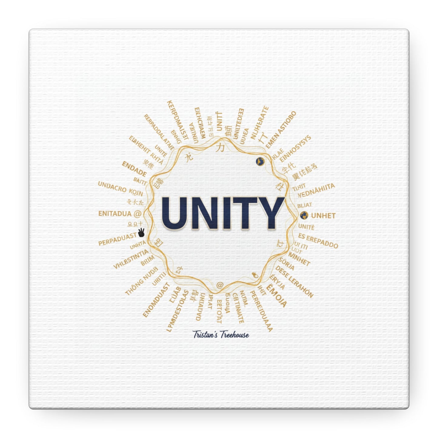 UNITY Canvas, Matte Stretched 1.25" | Dry January sober curious decor