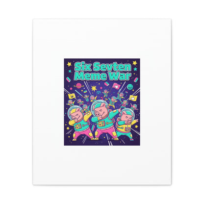Six Sevven Meme War™ Canvas Tote | Nissspelled Edition