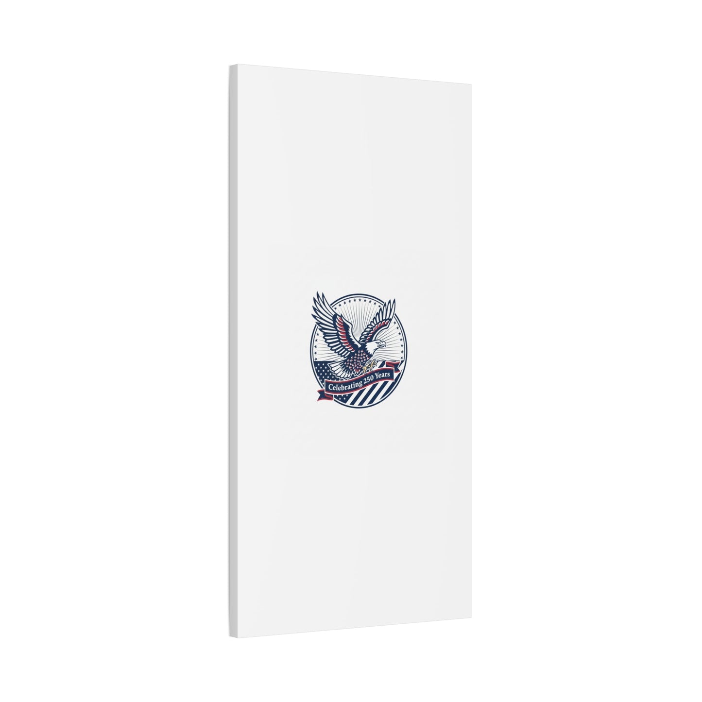 250th Anniversary Eagle Emblem Canvas | Semiquincentennial Americana