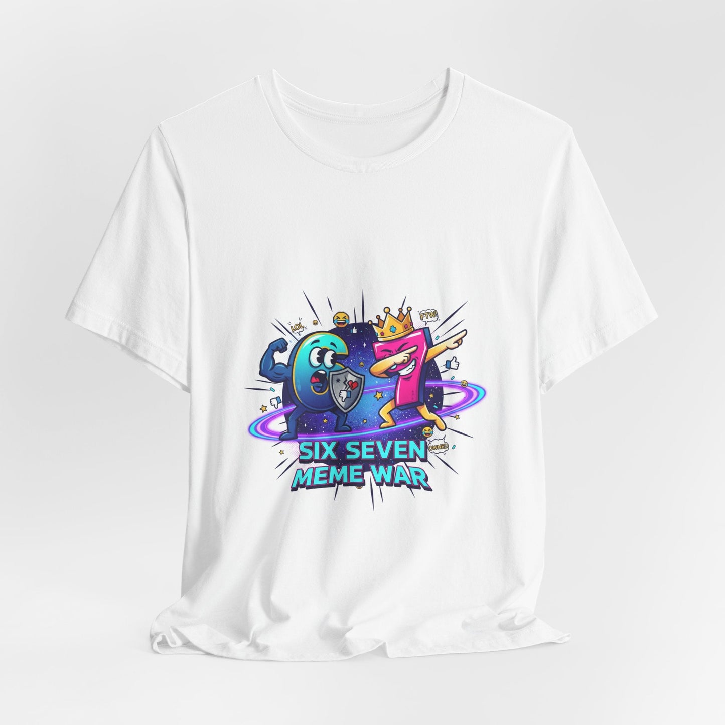 Six Seven Meme War T-Shirt | Legendary Internet Battle Tee