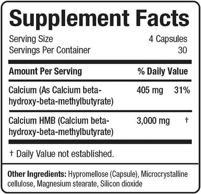 Allmax HMB 3000, 120 Veggie Caps