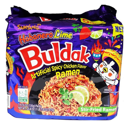 Samyang Hot Chicken Habanero Lime Buldak
