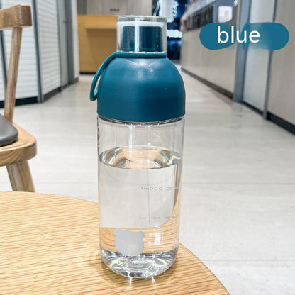 Plastic Transparent Simple Scented Tea Cup Portable