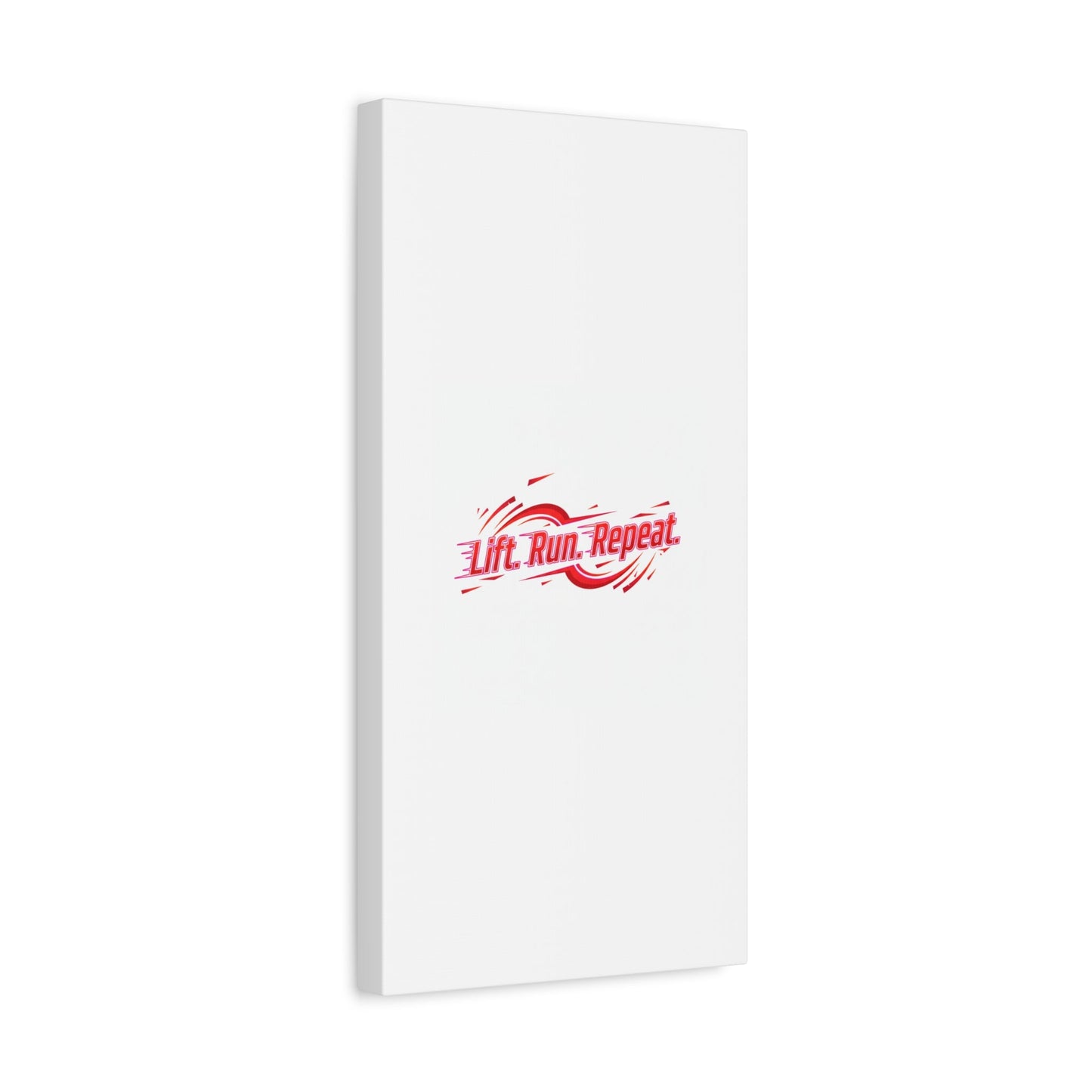 Lift Run Repeat Canvas | Fitness Wall Art, Gym Motivation