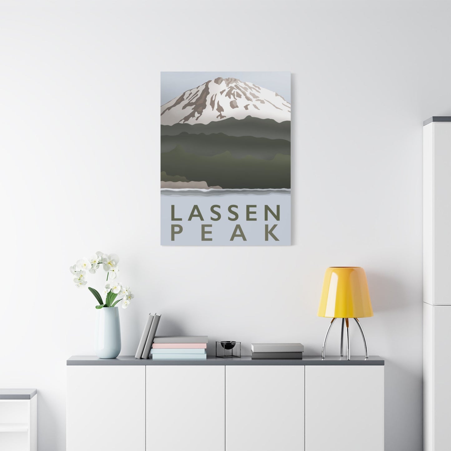 Lassen Peak Canvas Print – Wall Art