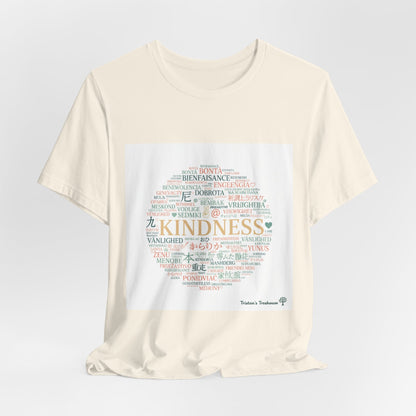 Kindness Word Cloud Tee | Fresh Start Minimalism, reset mode apparel