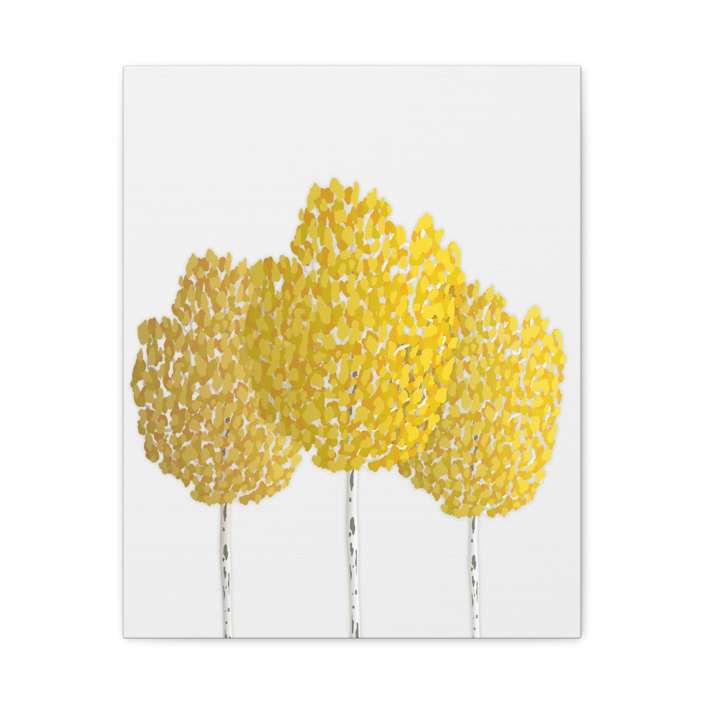 Fall Aspen Canvas Print – Wall Art