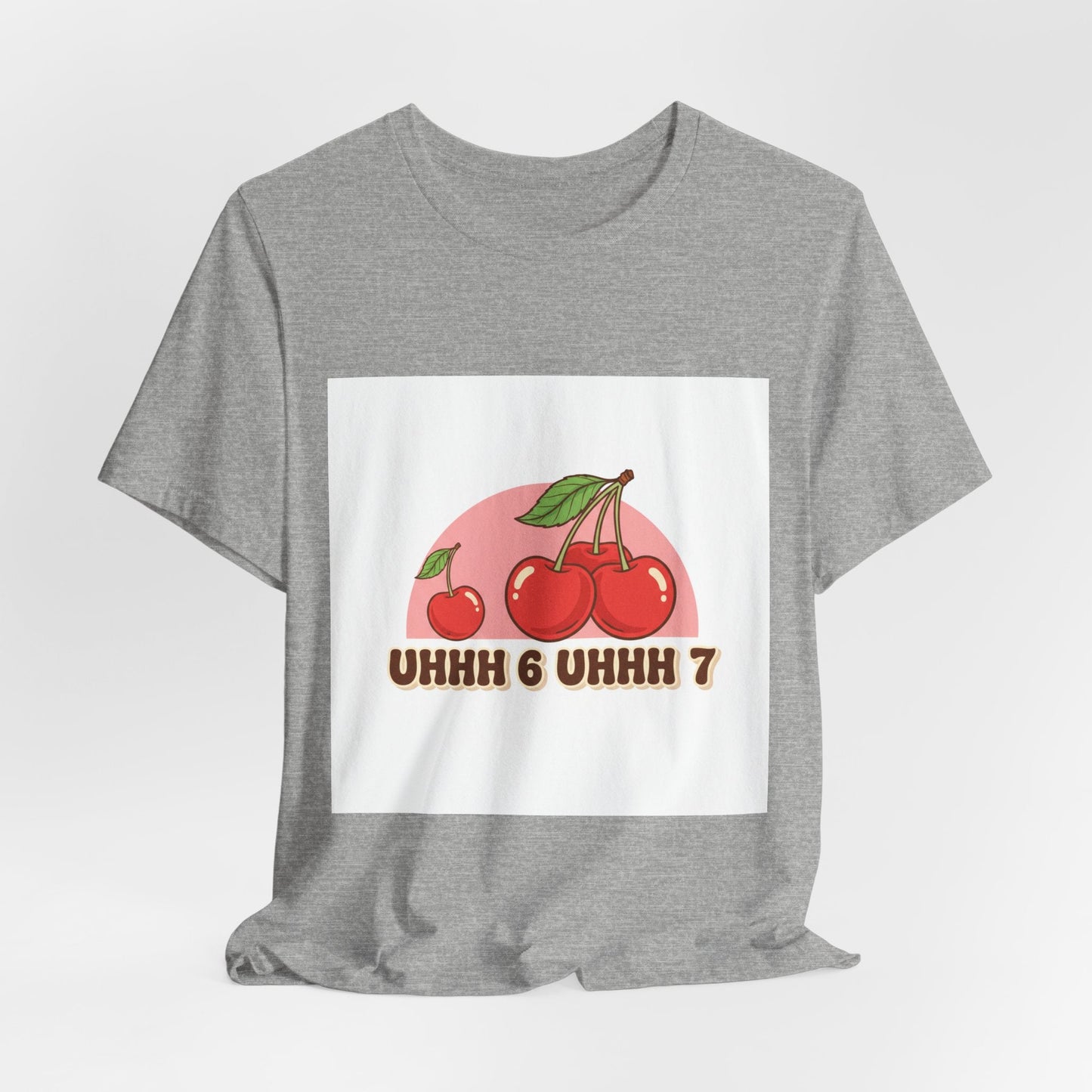 Retro Cherry Graphic Tee | kawaii fruit design, vintage cherry shirt