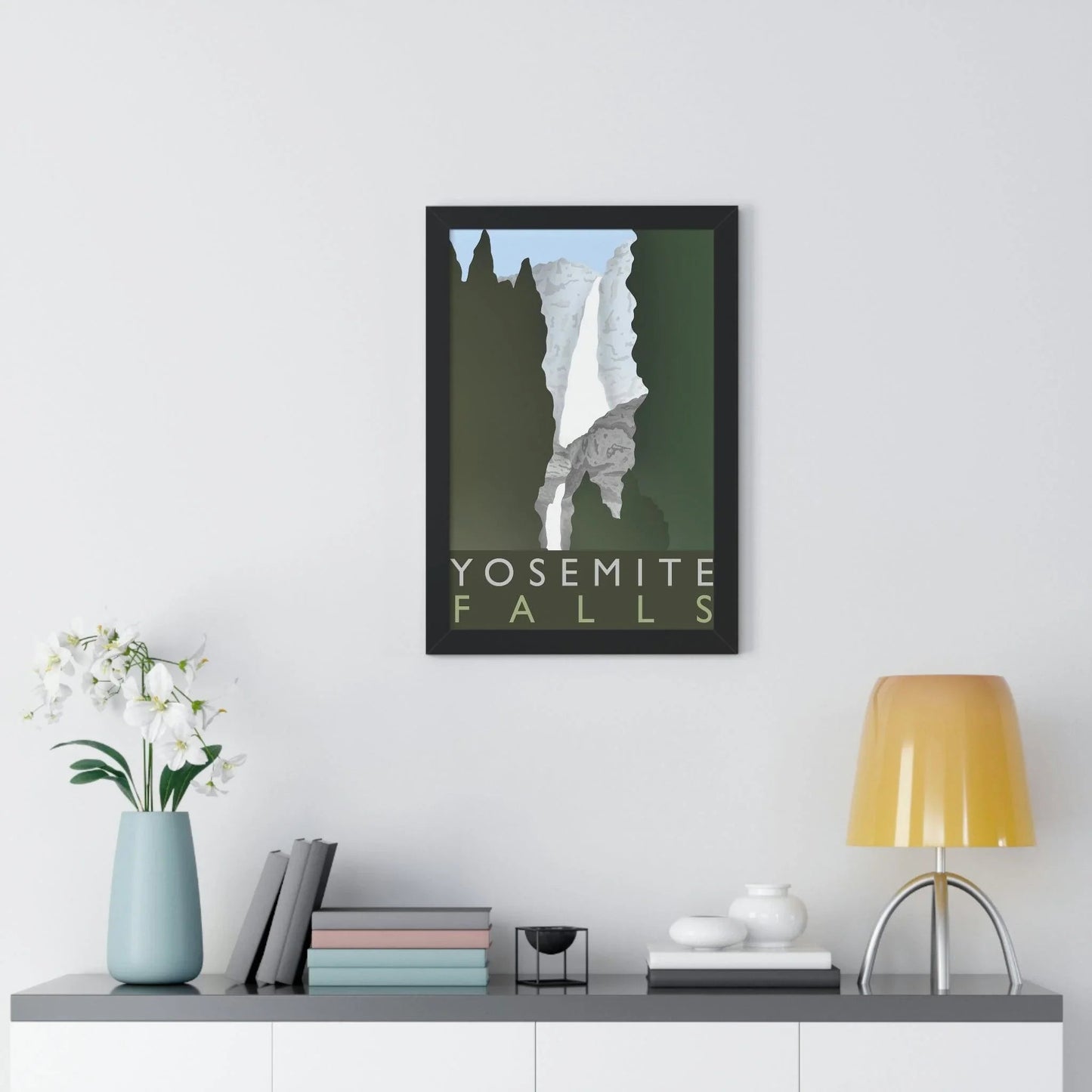 Yosemite Falls Framed Print – Wall Art