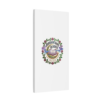 Romantasy Reader Canvas Print | enchanted bookish celestial gothic