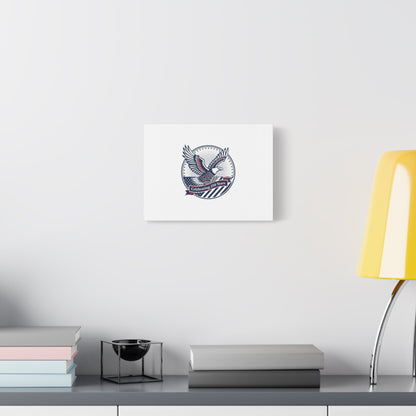 250th Anniversary Eagle Emblem Canvas | Semiquincentennial Americana