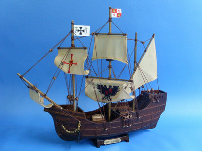Wooden Santa Maria, Nina & Pinta Model Ship Set