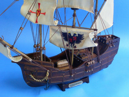 Wooden Santa Maria, Nina & Pinta Model Ship Set