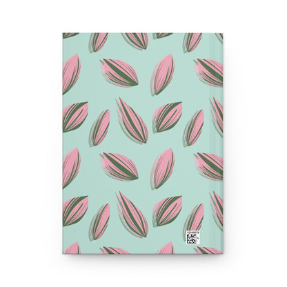 Tradescantia Nanouk Pattern Hardcover Journal