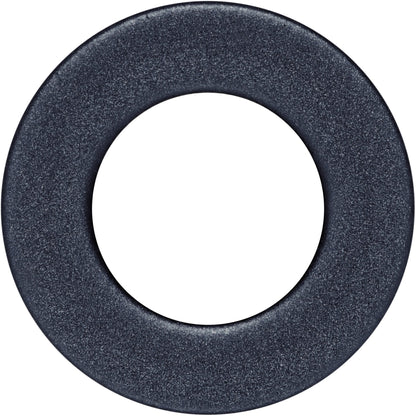 Brown Matte Silicone Screw Fit Tunnel Plug Set 6mm to 25mm