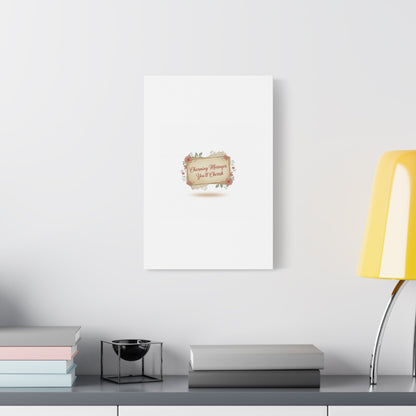 Love Letter Collage Canvas, Vintage Letter Art, Wax Seal Romance Print