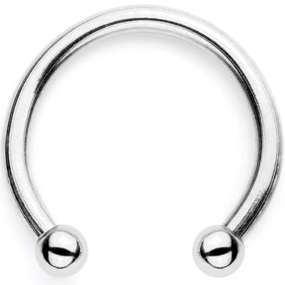 16G Teal Faux Opal Twisted Horseshoe Clip On Fake Septum Ring Set
