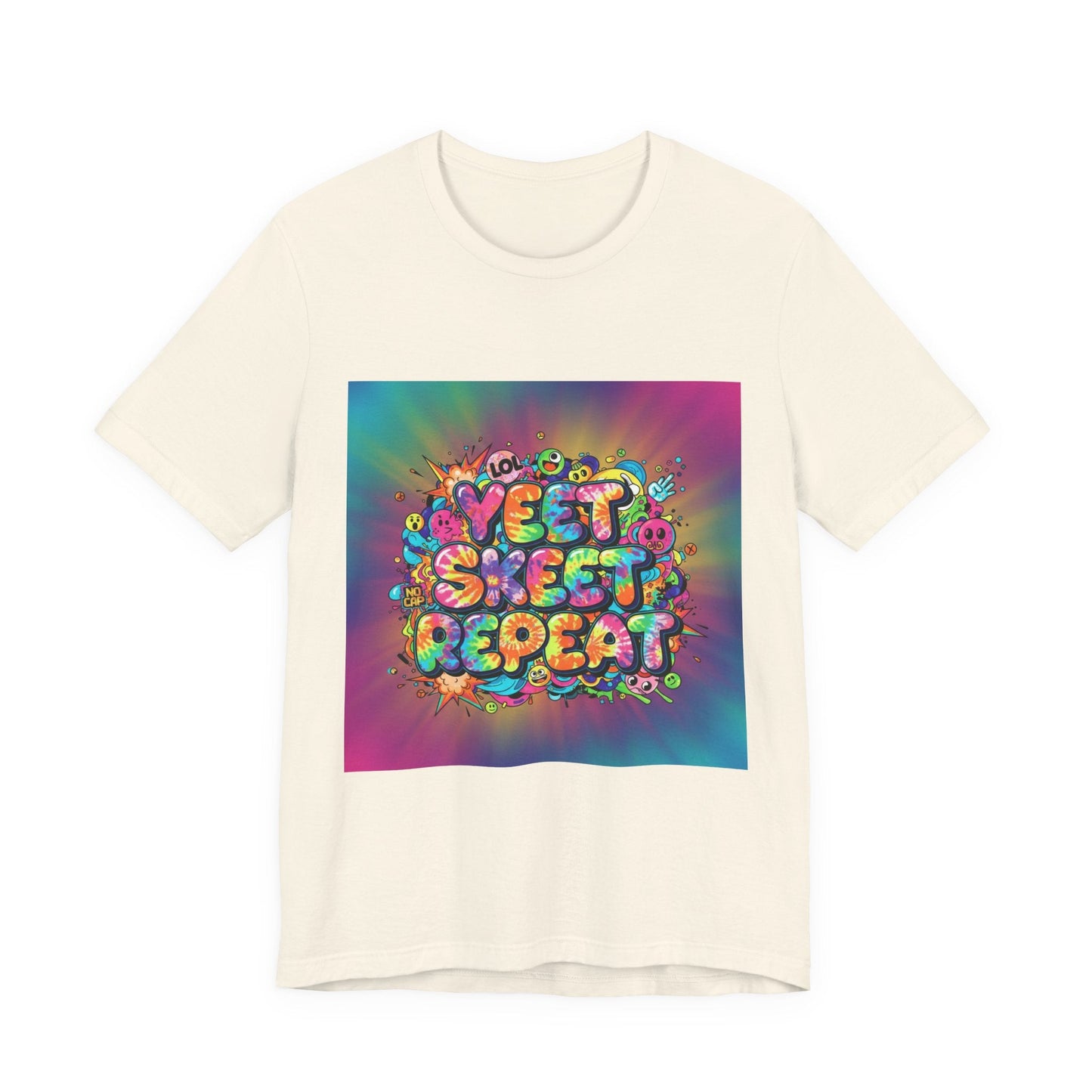 Sweet Sleep Repeat Tee | random slogan shirt, glitch graphic
