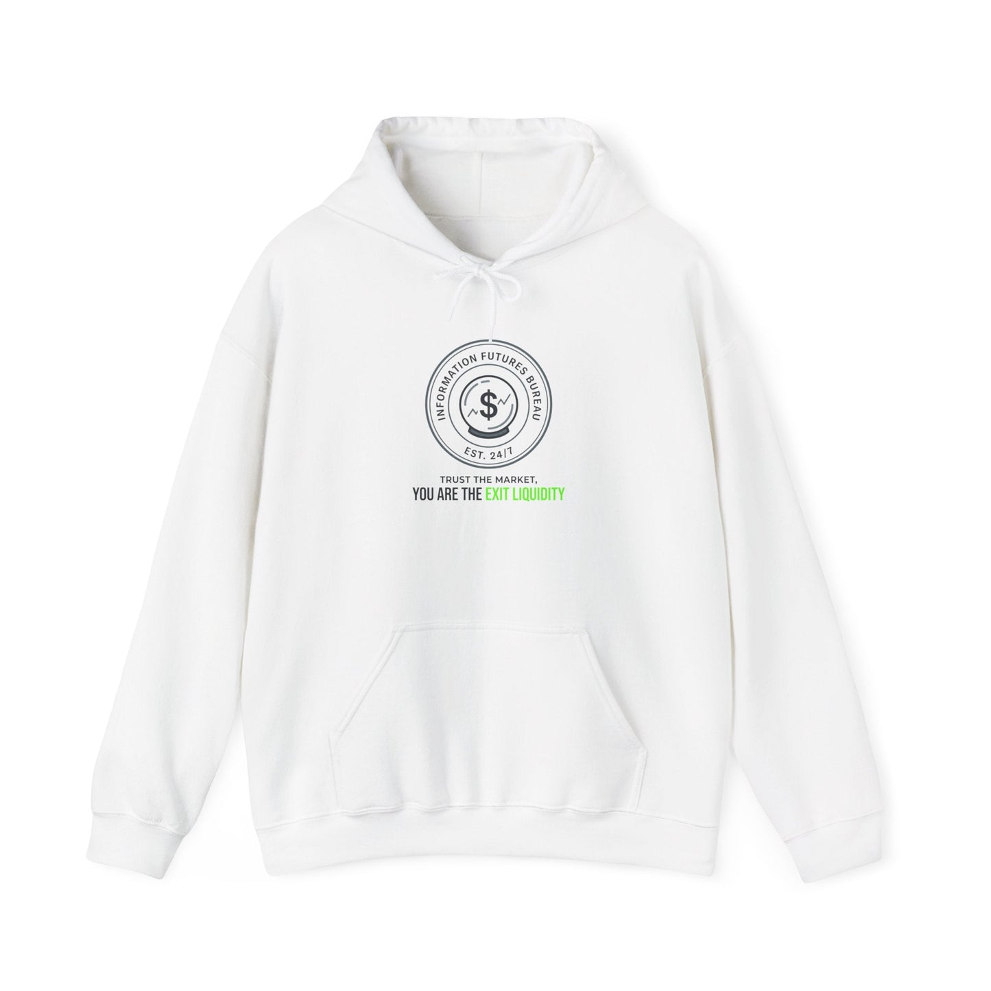 Insider Trading Satire Hoodie | prediction markets, finance humor