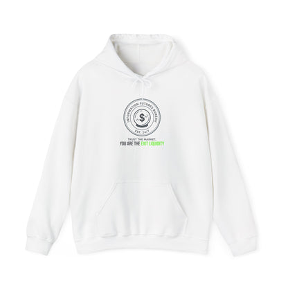 Insider Trading Satire Hoodie | prediction markets, finance humor