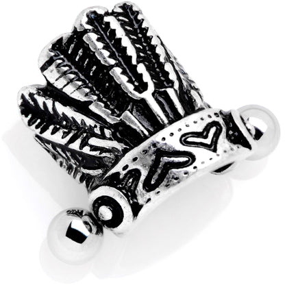 16G 1/2 Southwestern Feather Headdress Cuff Cartilage Earring