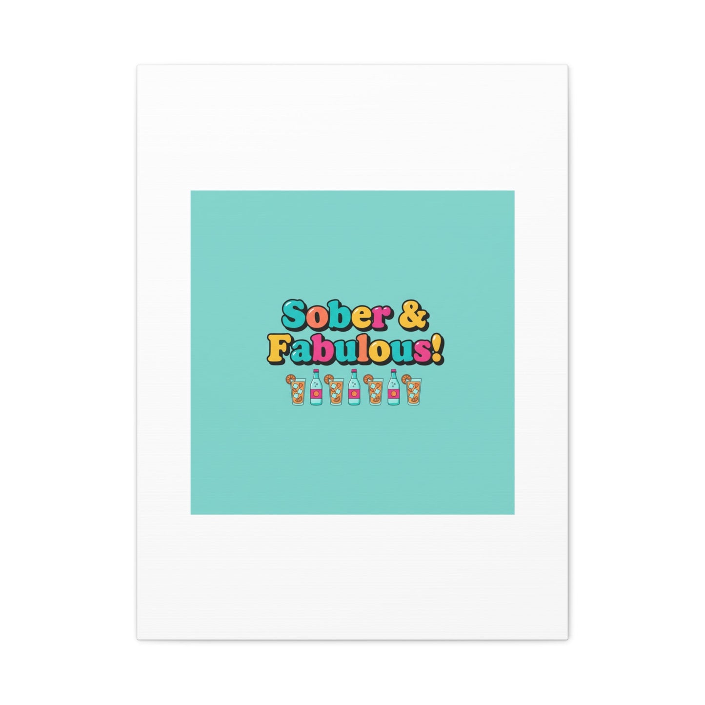 Sober & Fabulous! Canvas | Dry January, Mocktail Trend