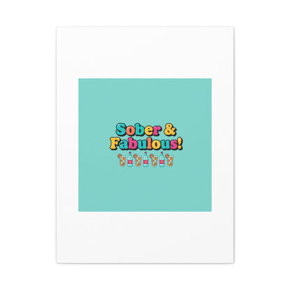 Sober & Fabulous! Canvas | Dry January, Mocktail Trend