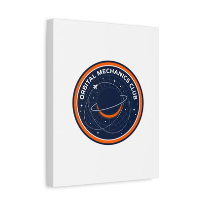 Orbital Mechanics Club Canvas | mission patch, space science