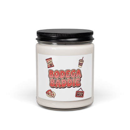 Bodega Baddie Soy Candle, NYC deli sign, Y2K cherries | Corner Store Cool