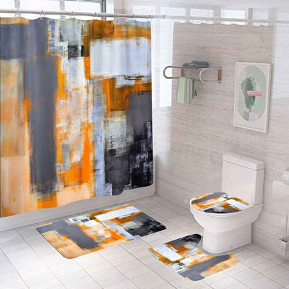 Graffiti Sketch Shower Curtain Suit Printing