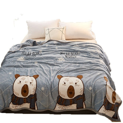 Air conditioning blanket flannel blanket