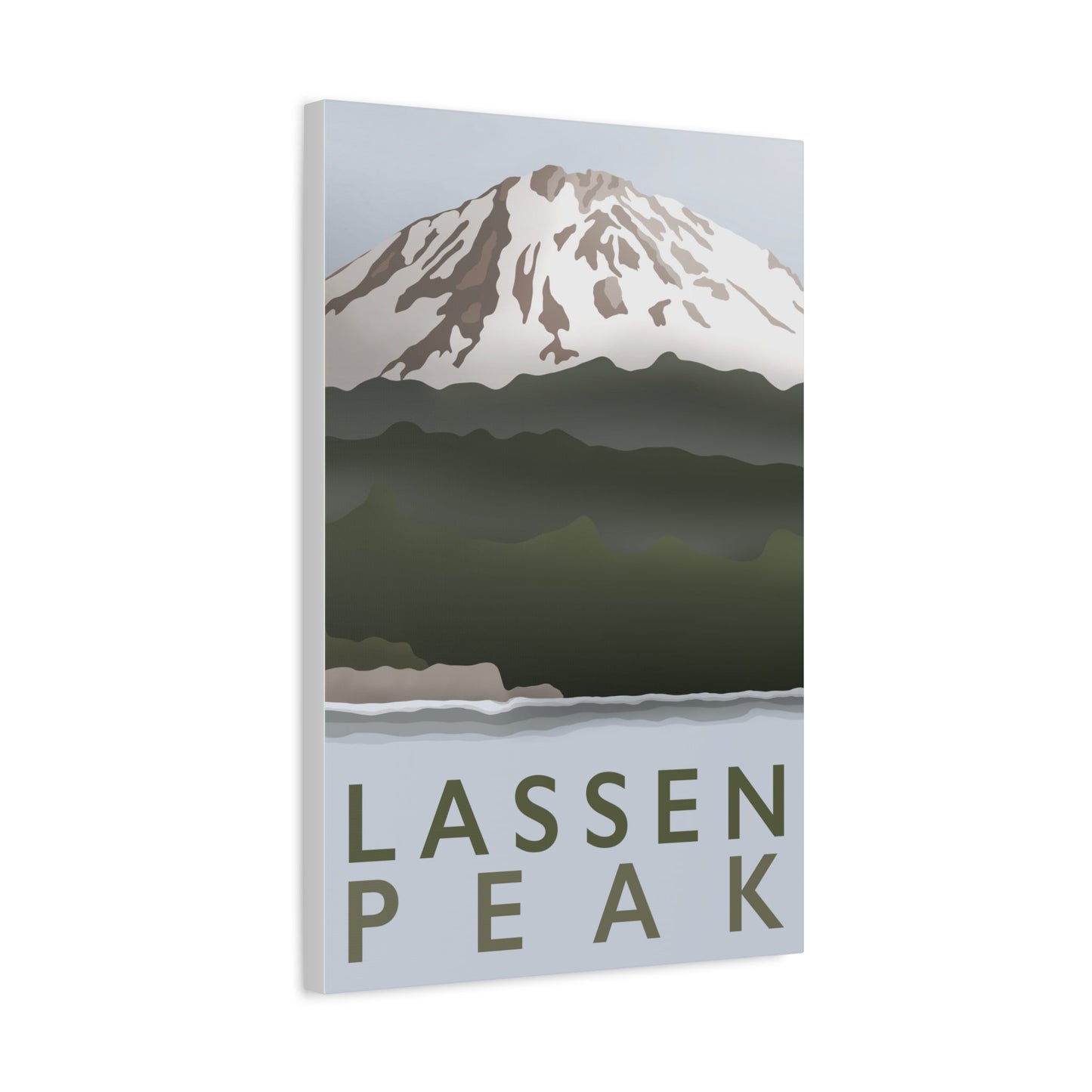 Lassen Peak Canvas Print – Wall Art