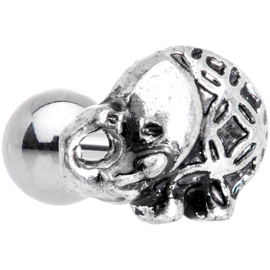 16G 1/4 Join the Circus Elephant Cartilage Tragus Earring