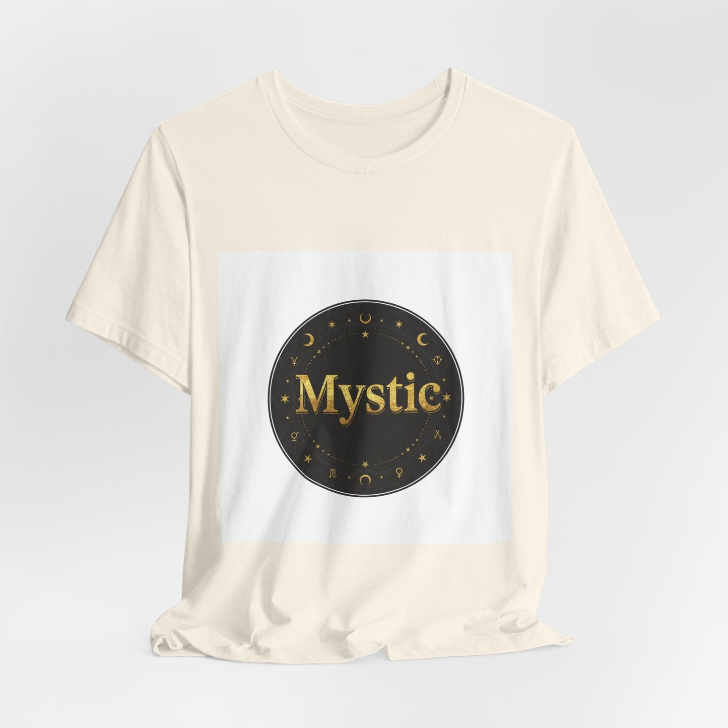 Mystic Circle Tee | Tarot & Occult Typography, Esoteric Print