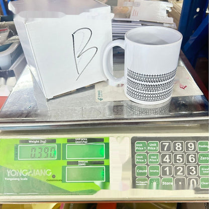 Ceramic Kitchen Hidden Information Coffee Cup